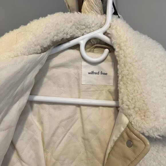 Aritzia Wilfred Free Teddy Jacket (Faux Fur) - Picture 2 of 6